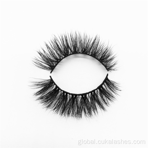 China cruelty free natural 15mm mink lashes Manufactory